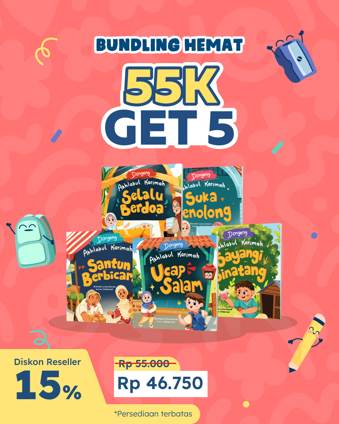 PAKET 55K GET 5