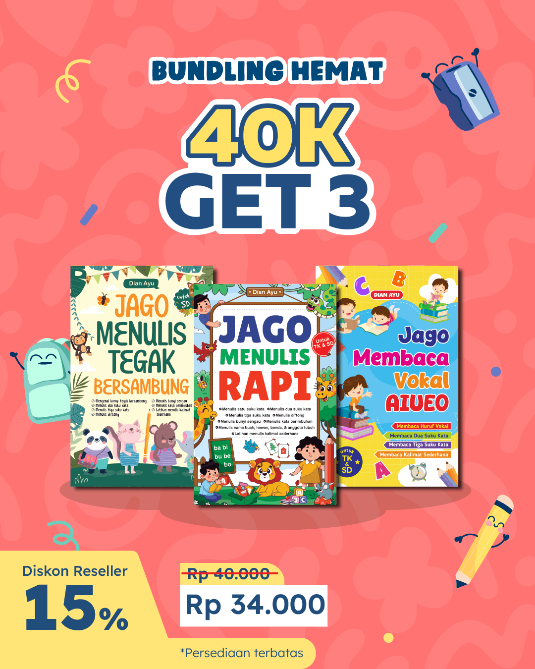 PAKET 40K GET 3