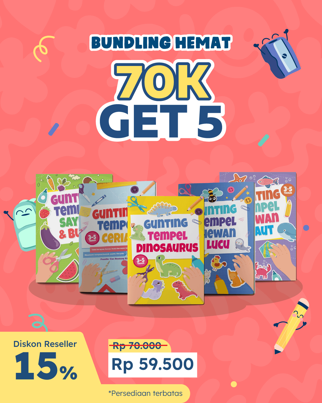 PAKET 70K GET 5