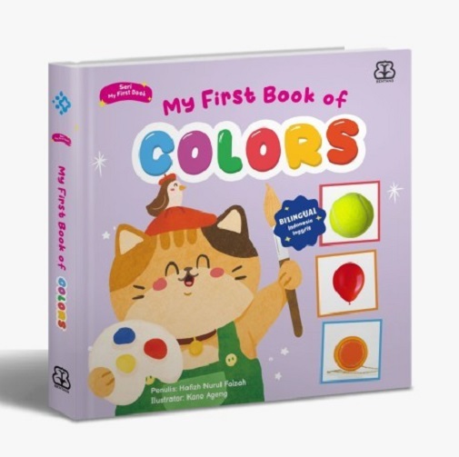 MY FIRST BOOK - MY FIRST BOOK OF COLORS (BOARDBOOK)