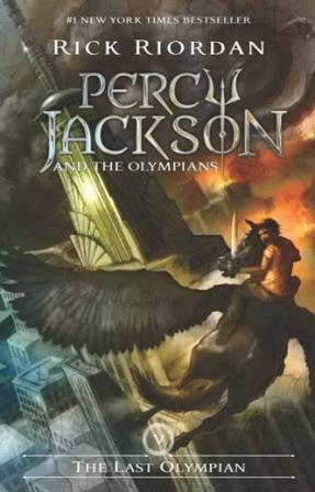 THE LAST OLYMPIAN COVER 8 TH ANNIVERSARY PERCY J