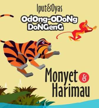 ODONG-ODONG DONGENG: MONYET & HARIMAU (BOARDBOOK)