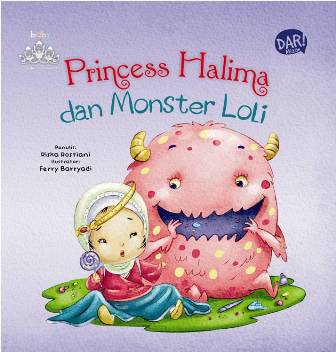 PRINCESS HALIMA DAN MONSTER LOLI (BOARDBOOK)