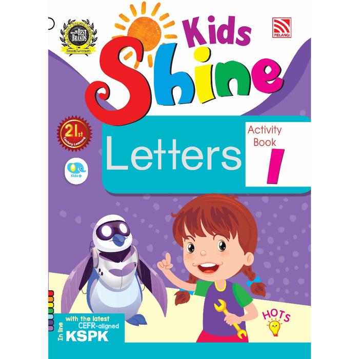 KIDS SHINE - LETTERS ACTIVITY BOOK 1