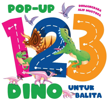 POP-UP 123 DINO UNTUK BALITA