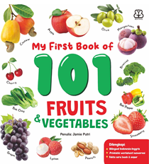 MY FIRST BOOK OF 101 FRUITS & VEGETABLES (BOARDBOOK)