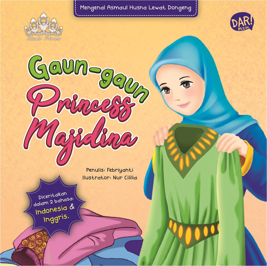 BBW: GAUN-GAUN PRINCESS MAJIDINA (BOARDBOOK)