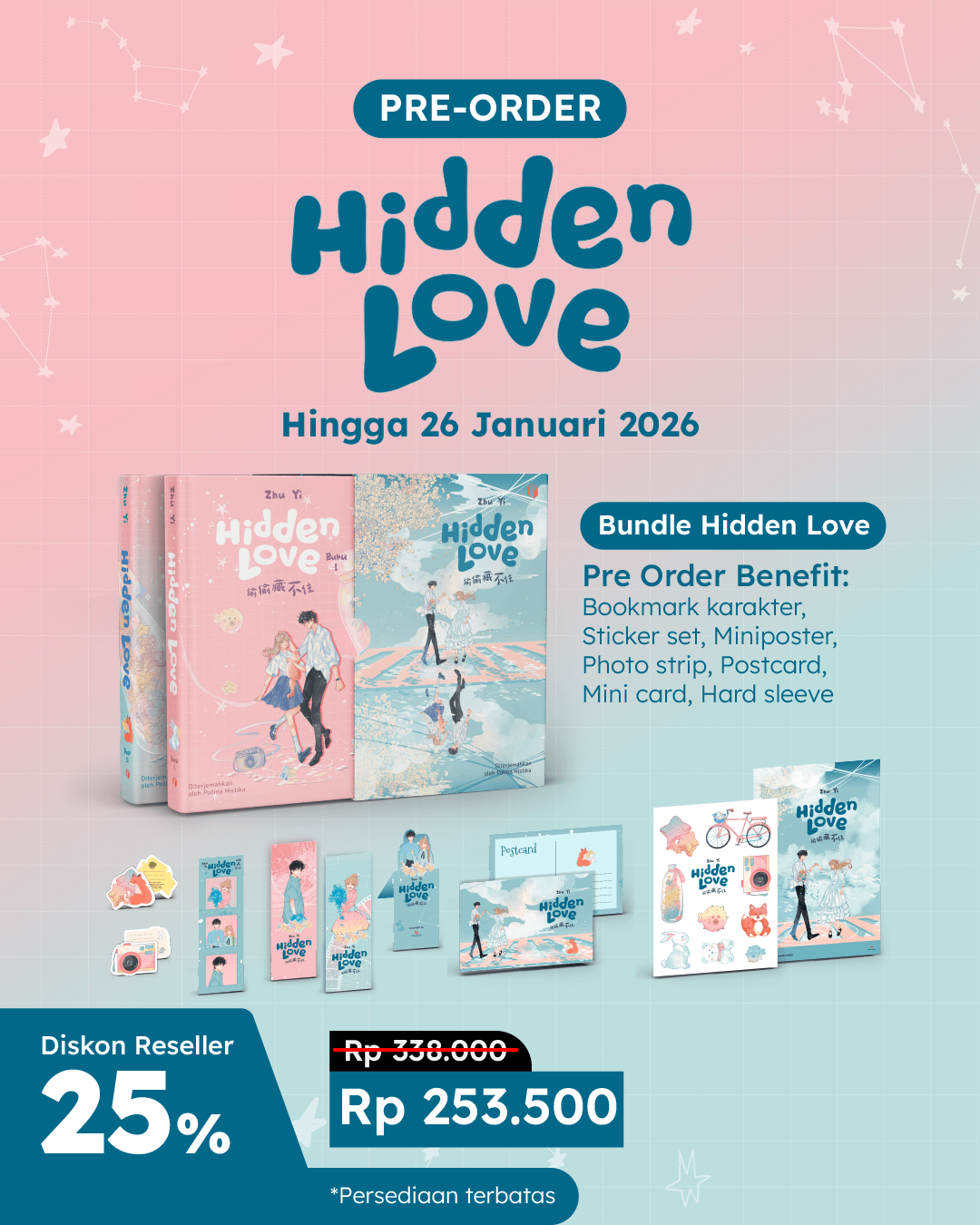 BUNDLING HIDDEN LOVE 1 & 2