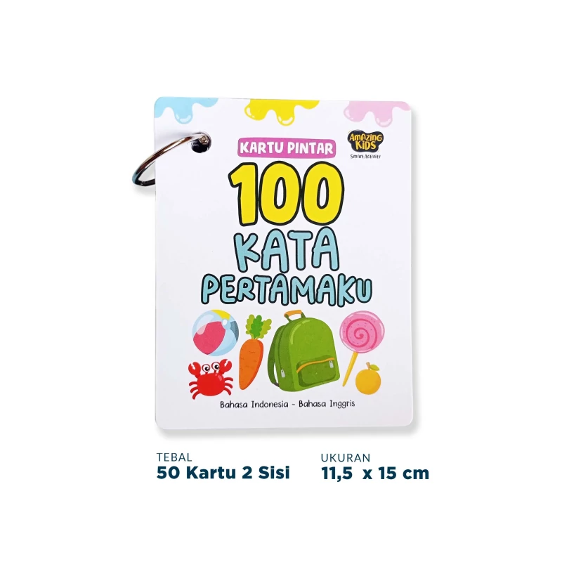 Kartu Pintar 100 Kata Pertamaku