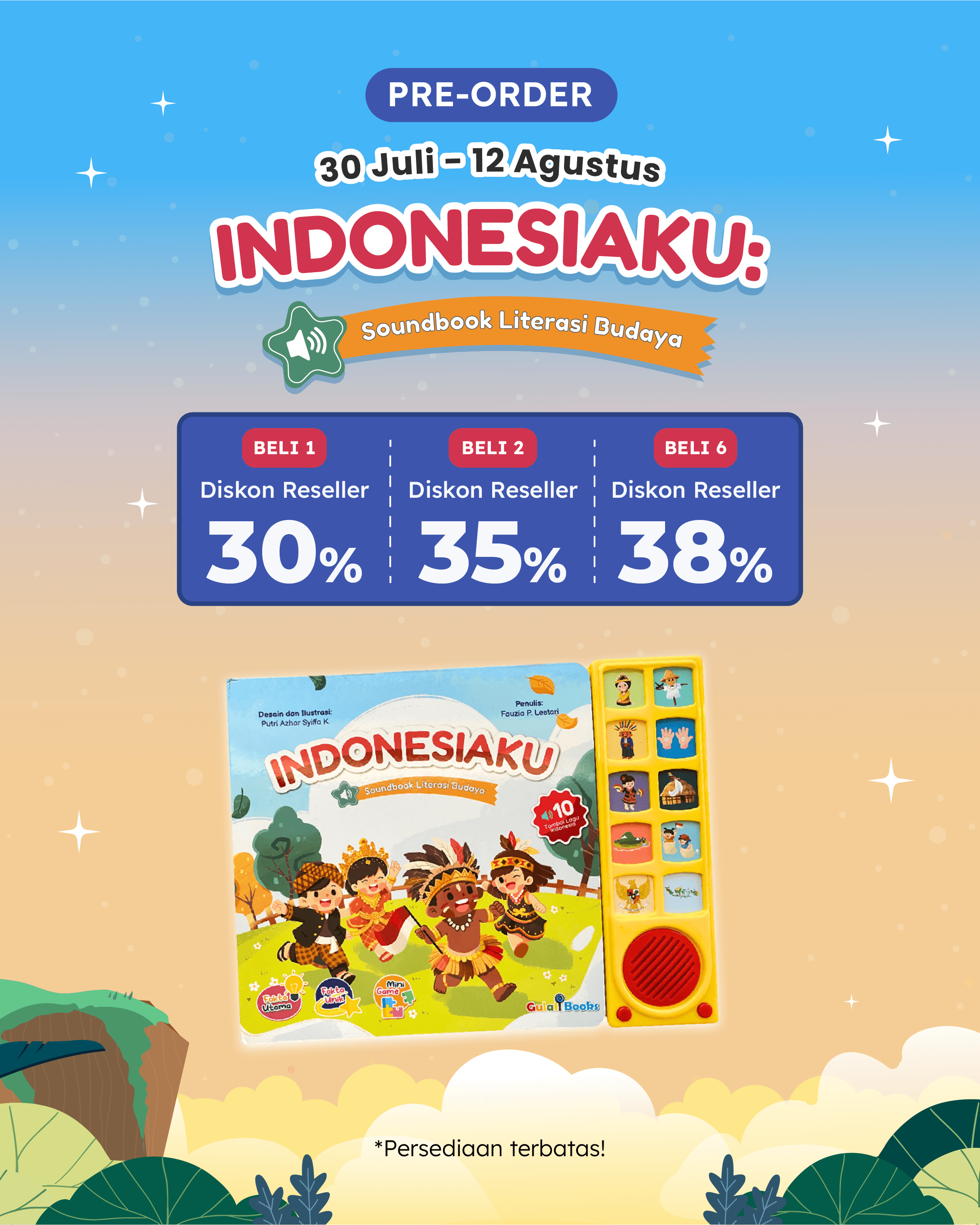 PAKET SO INDONESIAKU SOUNDBOOK LITERASI BAHASA