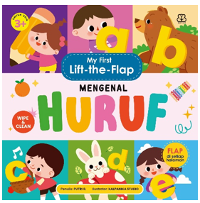 MY FIRST BOOK: MY FIRST LIFT-THE-FLAP MENGENAL HURUF (BOARDBOOK)