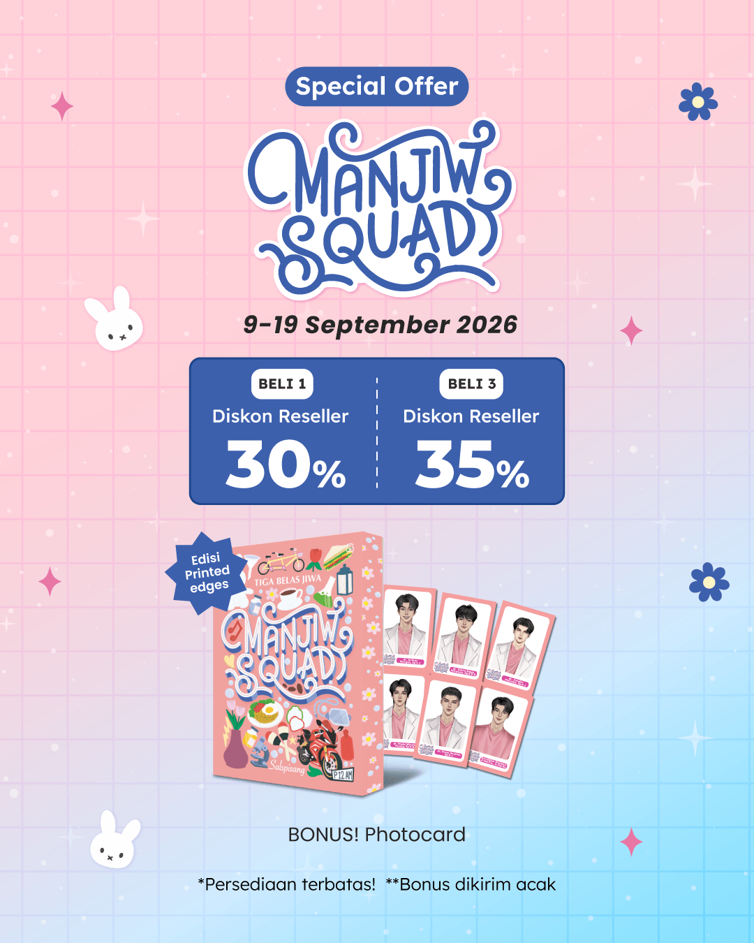 PAKET SO MANJIW SQUAD+PHOTOCARDS