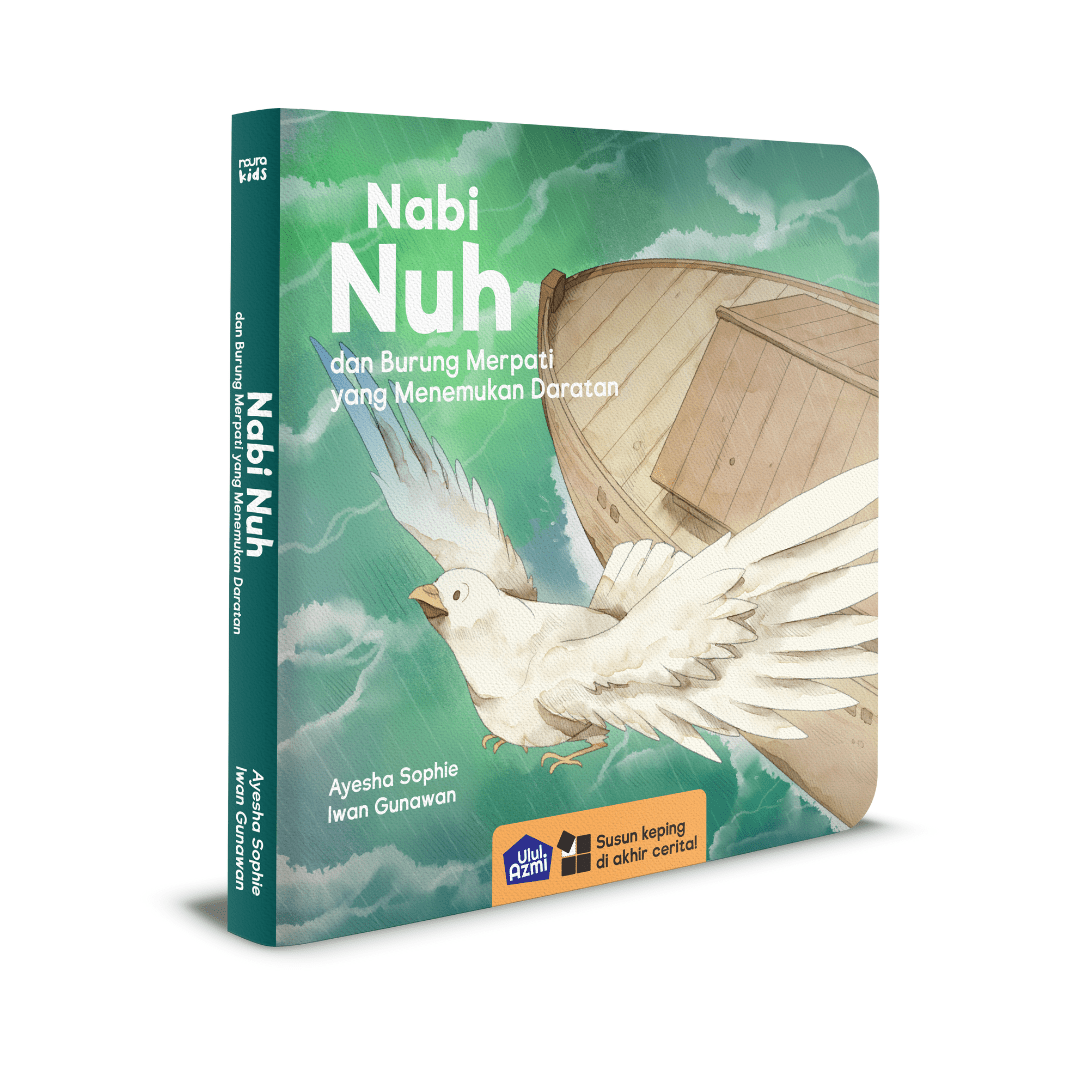 ULUL AZMI: NABI NUH DAN BURUNG MERPATI YANG MENEMUKAN DARATAN [BOARDBOOK]