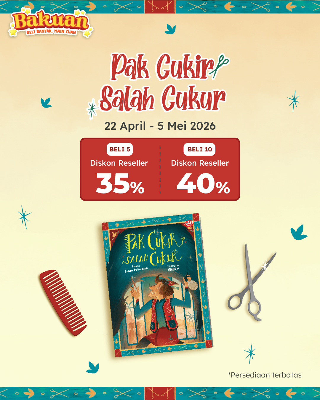 PAK CUKIR SALAH CUKUR (SOFTCOVER)