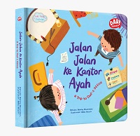 THE TWIN EXPLORER: JALAN-JALAN KE KANTOR AYAH (BOARDBOOK BILINGUAL)