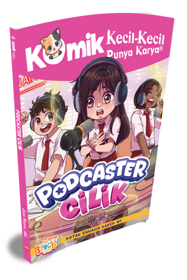 KOMIK KKPK (DENGAN SPECIAL STORY): PODCASTER CILIK