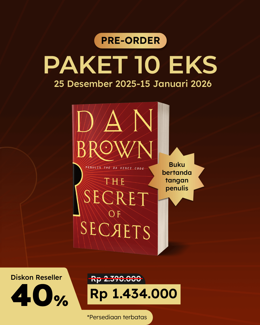PAKET 10 EKS - PO THE SECRET OF SECRETS+TTD UC-121