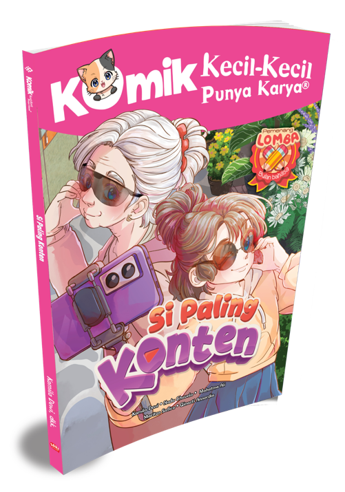 KOMIK KKPK EDISI BULAN BAHASA: SI PALING KONTEN (REPUBLISH)