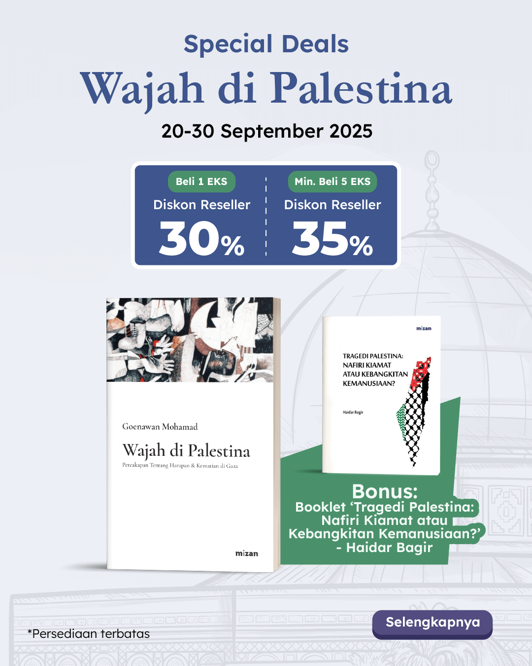 PAKET SATUAN - SO WAJAH DI PALESTINA+BOOKLET UB-255