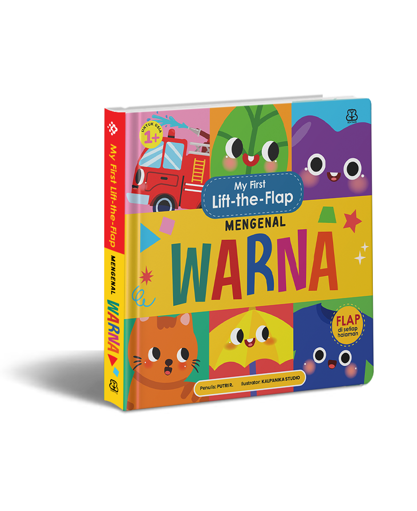 MY FIRST BOOK: MY FIRST LIFT-THE-FLAP MENGENAL WARNA (BOARDBOOK)