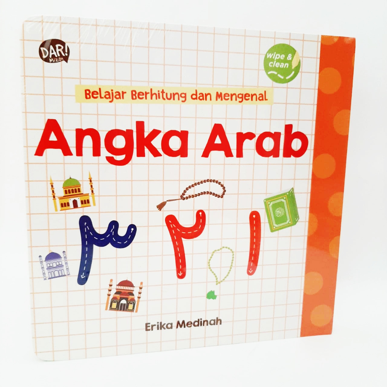 BBW: WIPE&CLEAN.BELAJAR BERHITUNG DAN MENGENAL ANGKA ARAB (BOARDBOOK)